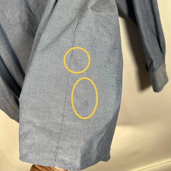 Vtg Red Kap Men's New Belgium Ranger IPA Shirt XL Blue Pearl Snap *Read - Picture 8 of 8